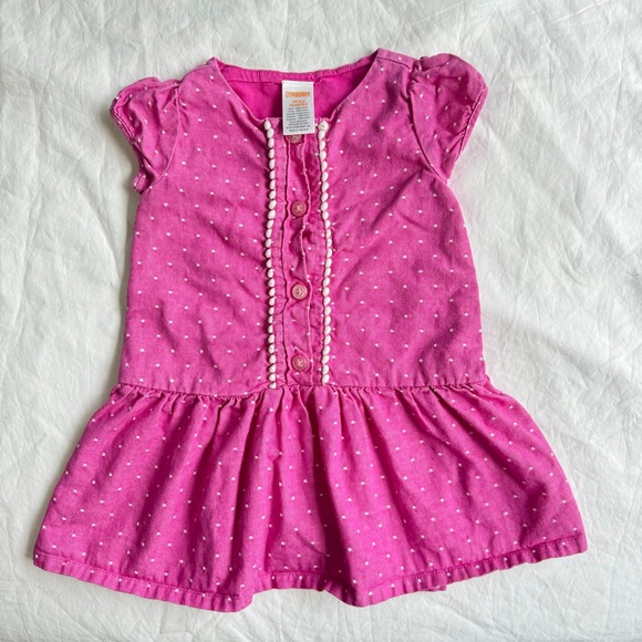 GYMBOREE kids pink with white polka dots SIZE 18-24m - Picture 2 of 7